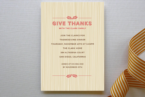 Rustic Splendor Party Invitations