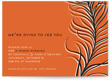 Hearty Halloween Party Invitations