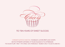 Sweet Success Party Invitations