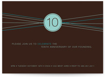Simply 10 Party Invitations
