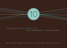 Simply 10 Party Invitations