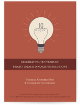 Bright Ideas Party Invitations