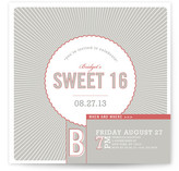 Bright Rays Party Invitations