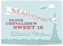 C'est Magnifique Party Invitations