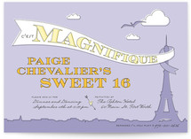 C'est Magnifique Party Invitations