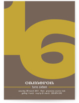 Epoch Party Invitations