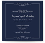 Curlique Party Invitations