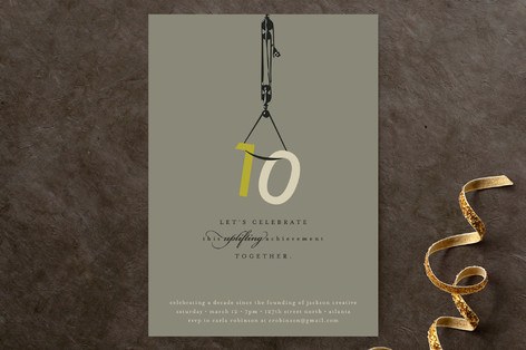 Uplifting Achievement Party Invitations