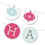 Elegant Joy Bunting Banners