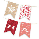 Pastoral Noel Bunting Banners