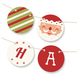 Happy Santa Bunting Banners