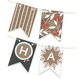 Berry Kraft Bunting Banners