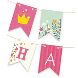 Princess Crown Bunting Banners