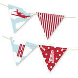 The Birthday Plane Bunting Banners