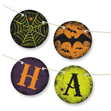 Spirited Halloween Bunting Banners