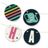 Baby Elephant Bunting Banners