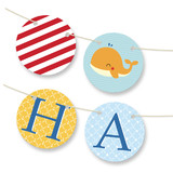 Havin' A Whale Of A Time Bunting Banners