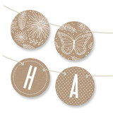 Wildflowers Bunting Banners