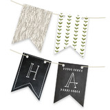 Blackboard Perfection Bunting Banners