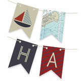 Sea Chart Too Bunting Banners