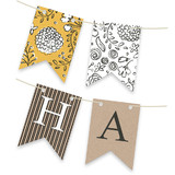Wild Gardens Bunting Banners