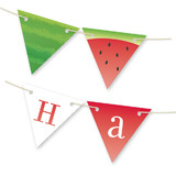 Watermelon Bunting Banners