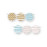 Glitter Bling Circle Garlands