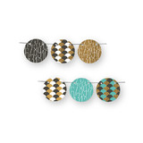 New Year's Table Tents Circle Garlands
