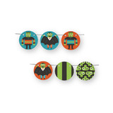 Monster Halloween Circle Garlands