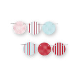 The Birthday Plane Circle Garlands