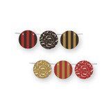 Red Velvet Revelry Circle Garlands
