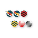 Vintage Race Car Circle Garlands