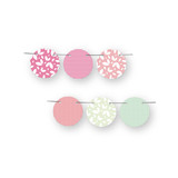 Retro Floral Garden Circle Garlands