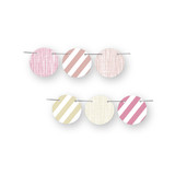 Red Velvet Circle Garlands
