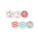 Holiday Stripes Circle Garlands