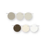 Sophisticated Chevron Circle Garlands