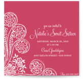 Spanish Lace Birthday Party Invitations, by annie clark