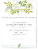 Fling Birthday Party Invitations