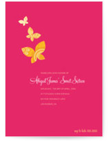 Monarch Flutter Birthday Party Invitations, by kelli hall