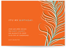 Party Hearty Birthday Party Invitations, by Jody Wody