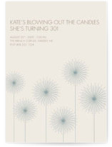 Roman Candles Birthday Party Invitations