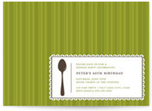 Party Label Birthday Party Invitations