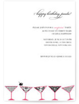 Toast Birthday Party Invitations