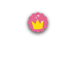 Princess Crown Closure Stickers