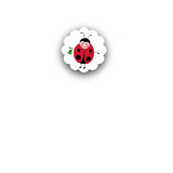 Little Ladybug Closure Stickers