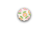 Sweet Clementine Closure Stickers