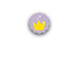 Princess Crown Closure Stickers