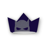 Super Heroes Banner Party Crowns