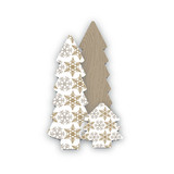 Silver and Gold Holiday Table Centerpieces