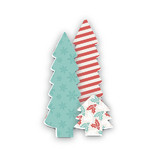 A Season for Stripes Holiday Table Centerpieces